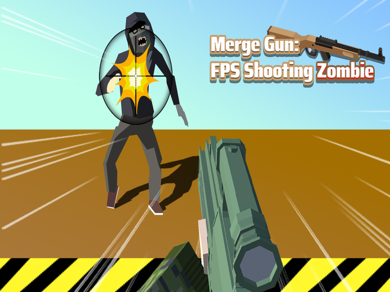 ゲームゾンビを撮影する銃FPSをマージしますオンライン