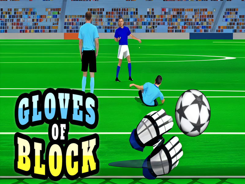 ゲームブロックの手袋オンライン
