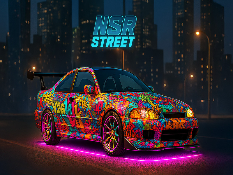ゲームNSRストリートカーレースオンライン