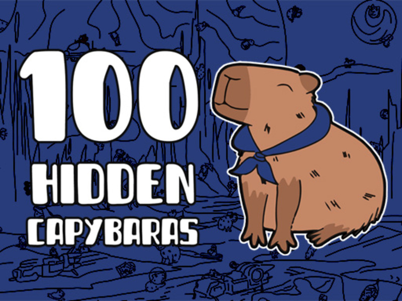 ゲーム100の隠されたカピバラオンライン