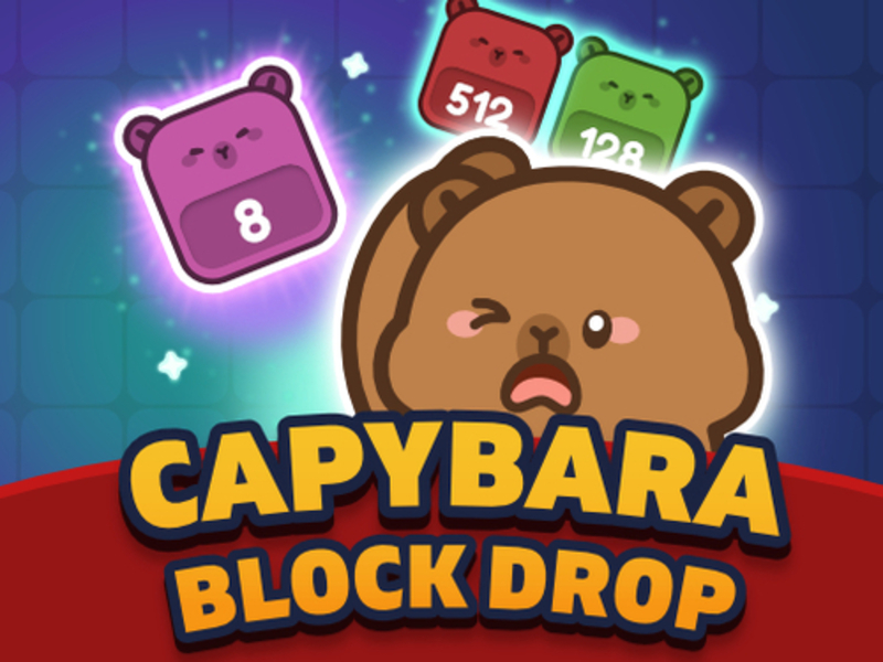 ゲームカピバラブロックドロップオンライン
