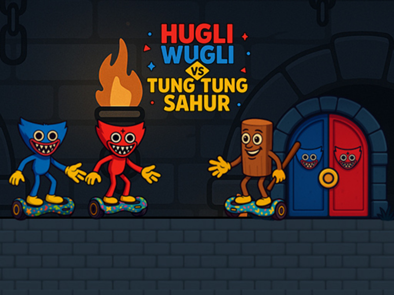 ゲームHugli Wugli vs Tung Tung Sahurオンライン