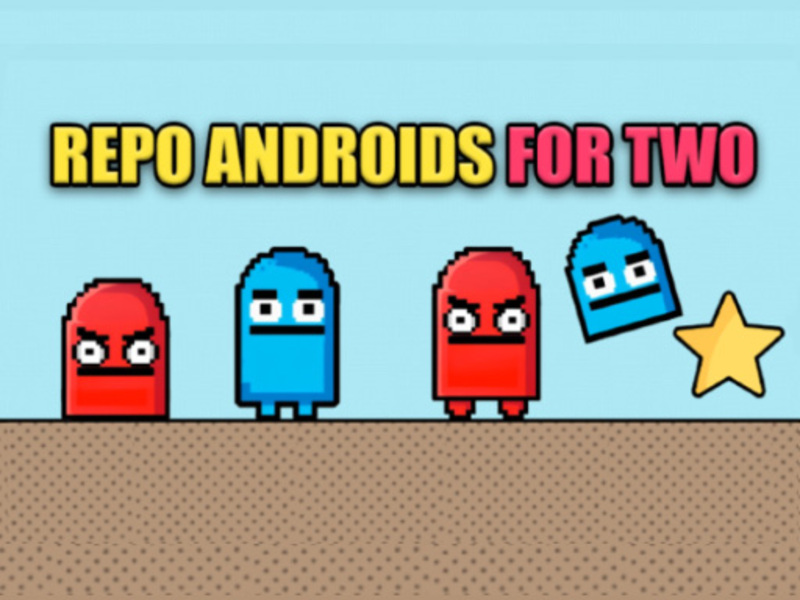 ゲーム2つのAndroidをレポでオンライン