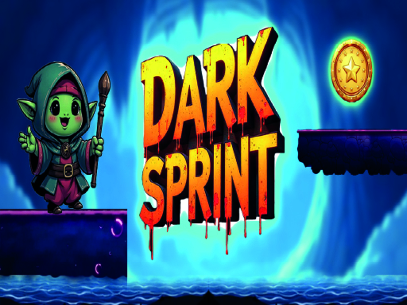 ゲーム暗いスプリントオンライン
