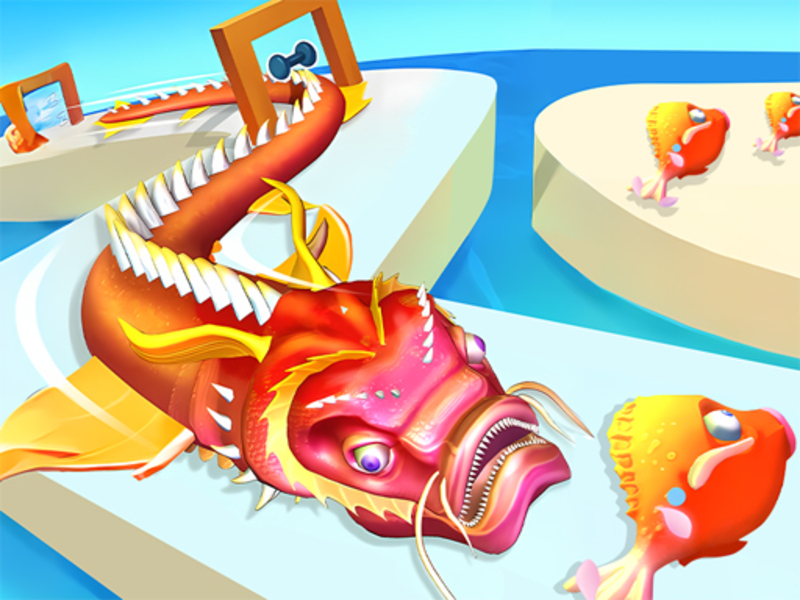 ゲーム魚の進化3dオンライン