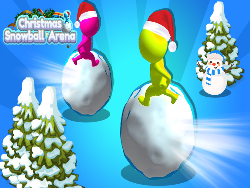 ゲームクリスマススノーボールアリーナオンライン