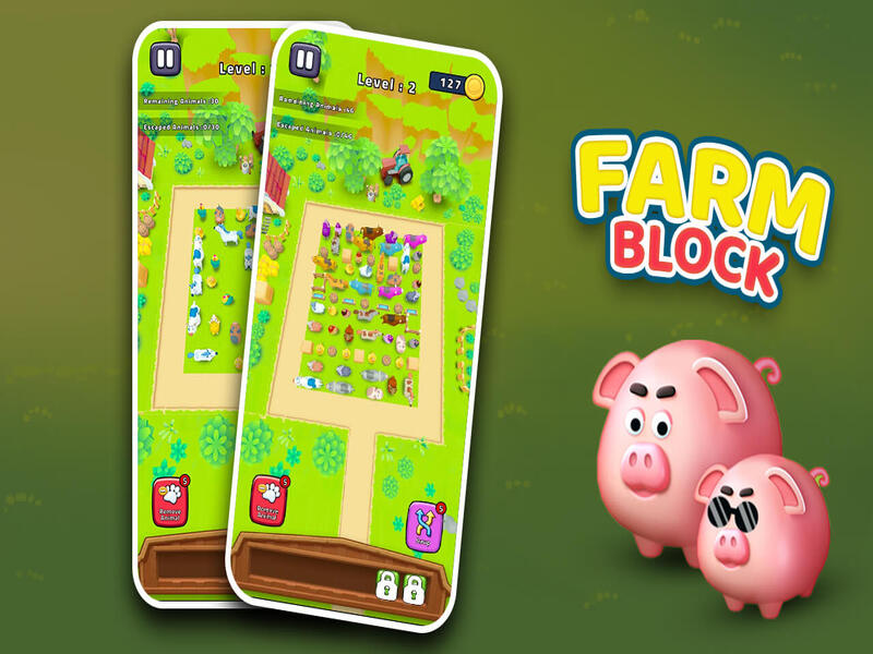 ゲーム農場ブロックオンライン