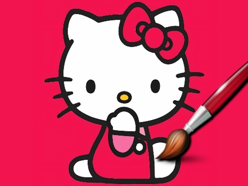 ゲーム簡単な色の子猫オンライン